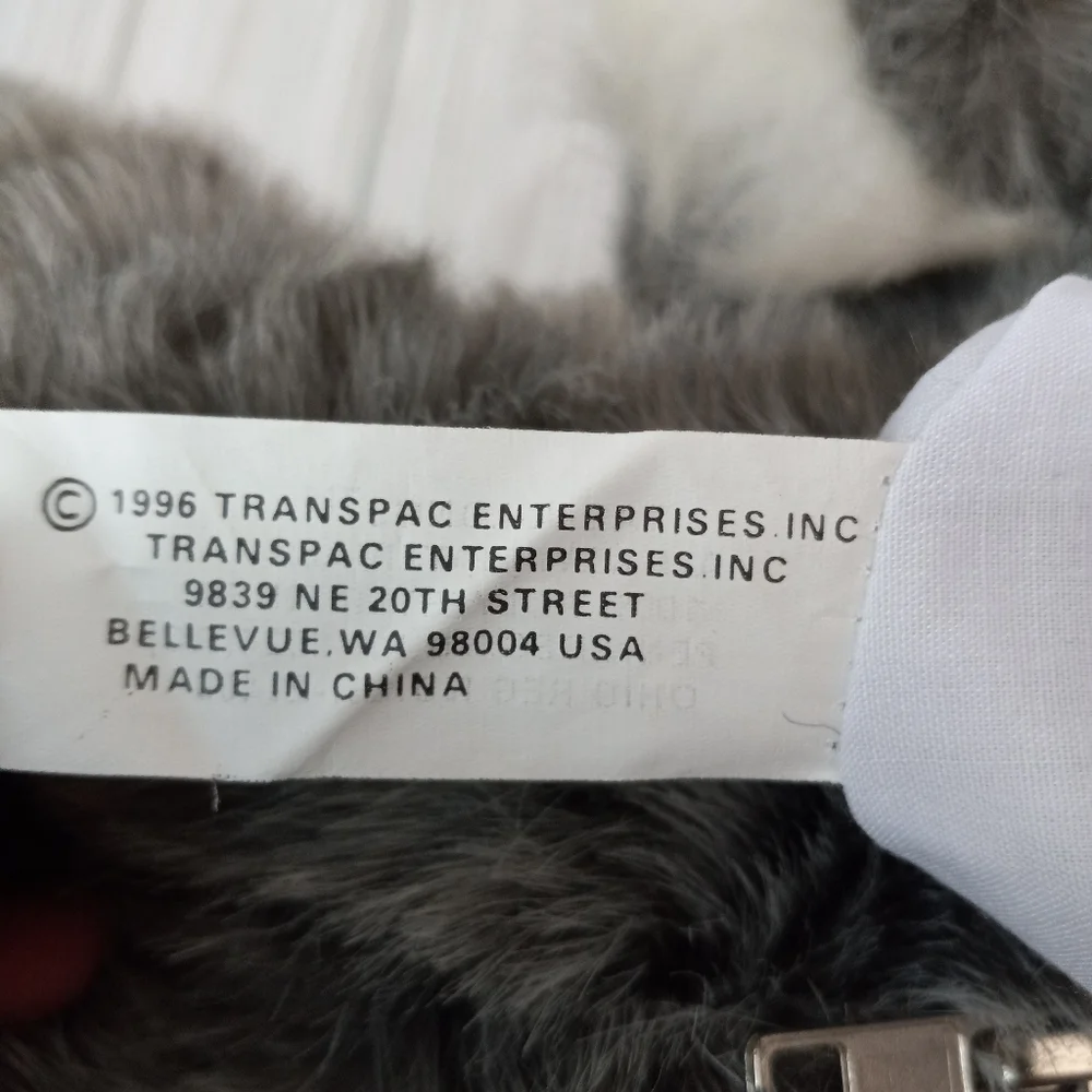 Vintage 1996 Transpac Tag-A-Longs Koala Plush Backpack